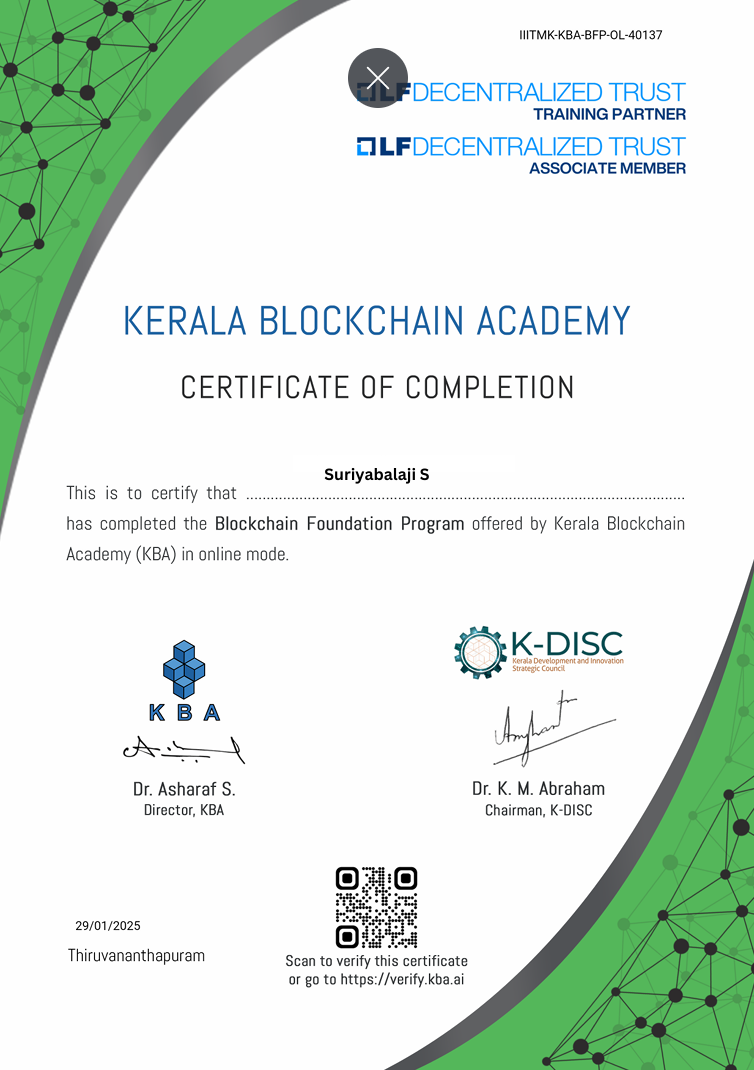 Blockchain Foundation